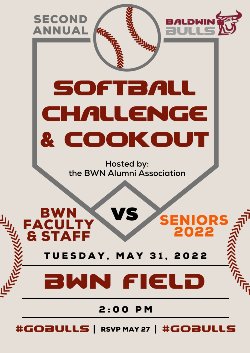 Senior softball challenge and cookout